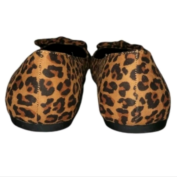 Nina Zulema Leopard Microsuede Flats Big Girls - Picture 3 of 6